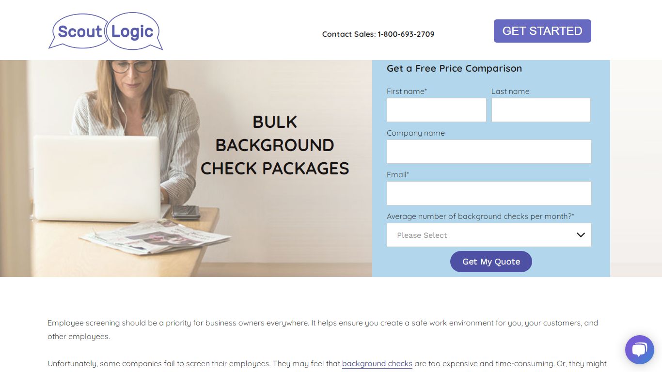 Bulk Background Check Packages - ScoutLogic